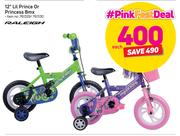 Raleigh 12" Lil Prince Or Princess BMX-Each