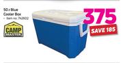 Campmaster 50Ltr Blue Cooler Box