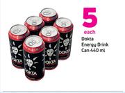Dokta Energy Drink Can-440ml Each