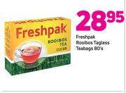 Freshpak Rooibos Tagless Teabags-80's