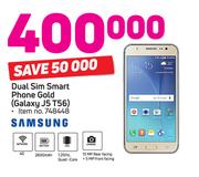 Samsung Dual Sim Smart Phone Gold Galaxy J5 T56