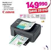 Canon MX494 4-In-1 Inkjet Printer