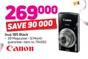 Canon Ixus 185 Black