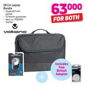 Volkano 28cm Laptop Bundle + Free British Adaptor