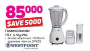 Westpoint Foodmill Blender 1.5Ltr L SHG-296