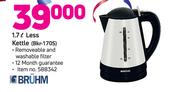 Bruhm 1.7Ltr Cordless Kettle BKR-170S