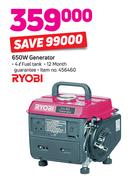 Ryobi 650W Generator