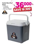 Pride Cooler Box 25Ltr (Silver)