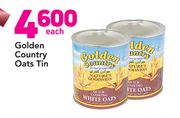Golden Country Oats Tin-Each