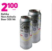 Baltika Non-Alcoholic Beer-500ml Each