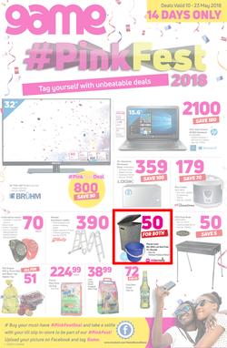 Game Ghana : Pink Fest (10 May - 23 May 2018), page 1