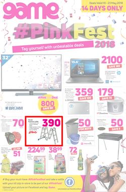 Game Ghana : Pink Fest (10 May - 23 May 2018), page 1