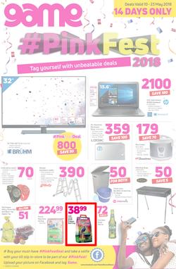 Game Ghana : Pink Fest (10 May - 23 May 2018), page 1