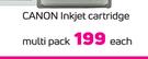 Canon Inkjet Catridge Multi Pack
