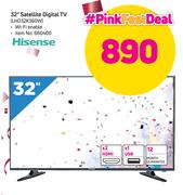 Hisense 32" Satellite Digital TV LHD32K360W