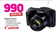 Canon Black Camera