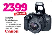 Canon Twin Lens Bundle Camera