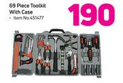 69 Piece Toolkit With Case