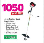 Tandem 43cc Straight Shaft Brush Cutter