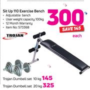 Special Trojan Sit Up 110 Exercise Bench m.guzzle .za
