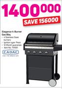 Cadac Elegance 4-Burner Gas BBQ