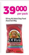 Ol'roy All Adult Dog Food Assorted-8kg