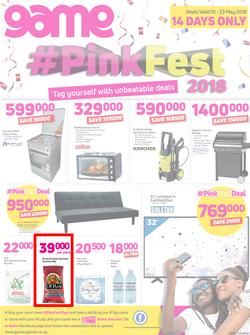 Game Uganda : Pink Fest (10 May - 23 May 2018), page 1