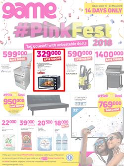 Game Uganda : Pink Fest (10 May - 23 May 2018), page 1