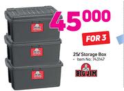 Big Jim 25Ltr Storage Box-For 3