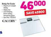 Camry Body Fat Scale