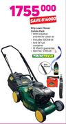 Trimtech 6HP Lawn Mower Combo Pack