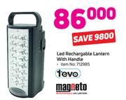 Tevo LED Rechargeable Lantern With Handle