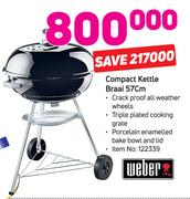 Weber Compact Kettle Braai 57cm