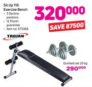 Trojan Sit Up 110 Exercise Bench
