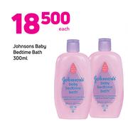 Johnsons Baby Bedtime Bath-300ml Each