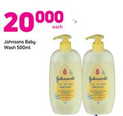 Johnsons Baby Wash-500ml Each