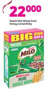 Nestle Milo Whole Grain Energy Cereal-640g