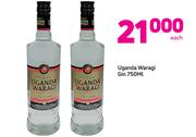Uganda Waragi Gin-750ml Each