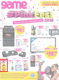 Game Malawi : Pink Fest (17 May - 23 May 2018), page 1