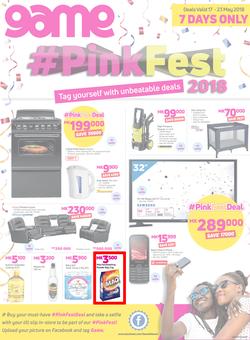 Game Malawi : Pink Fest (17 May - 23 May 2018), page 1