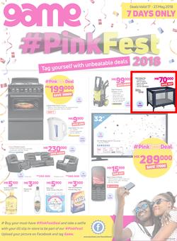 Game Malawi : Pink Fest (17 May - 23 May 2018), page 1