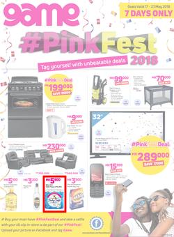 Game Malawi : Pink Fest (17 May - 23 May 2018), page 1