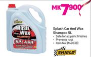 Shield Splash Car And Wax Shampoo-5L