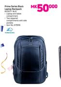 Kingsons Prime Series Black Laptop Backpack KS3077-BLK