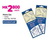 Steadtler Math Set-Each