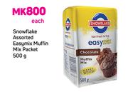 Snowflake Assorted Easymix Muffin Mix Packet-500g