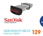 Sandisk 16GB Ultra Fit USB 3.0