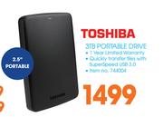 Toshiba 3TB Portable Drive