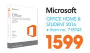 Microsoft Office Home & Student 2016