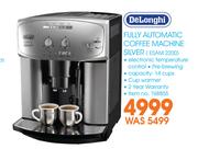 Delonghi Fully Automatic Coffee Machine Silver ESAM 2200